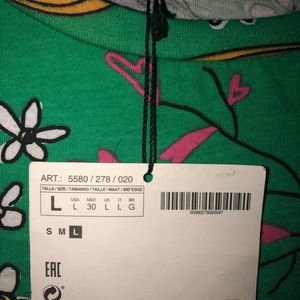 Zara Slogan Tee